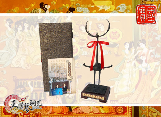 鹿鶴、鹿角立鶴、國寶級文物、隨州市標(biāo)、八藝節(jié)標(biāo)志、隨州特色禮品