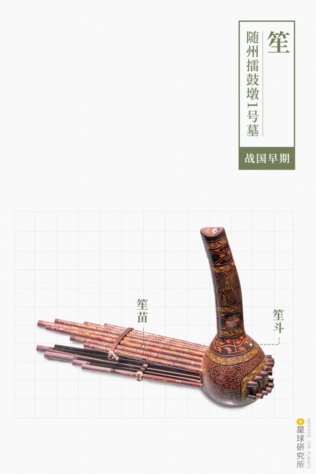 曾侯乙吹奏樂器笙 曾侯乙吹奏樂器笙